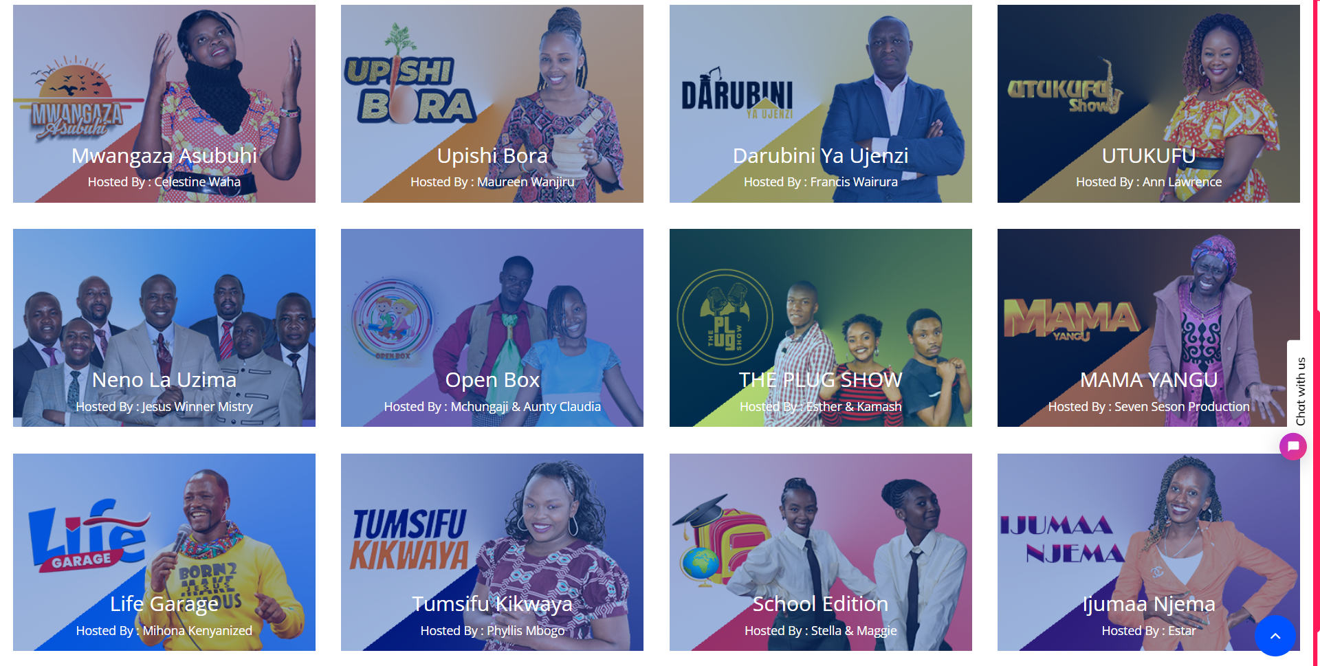 GitHub - BrianPersonal/MwangazaTvShows