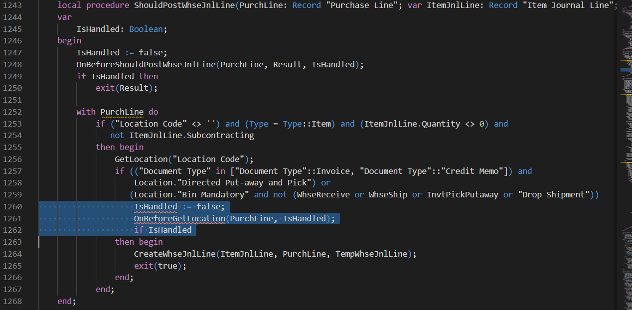 [Event Request] Codeunit 90 Purch.-Post - OnBeforeGetLocation · Issue ...