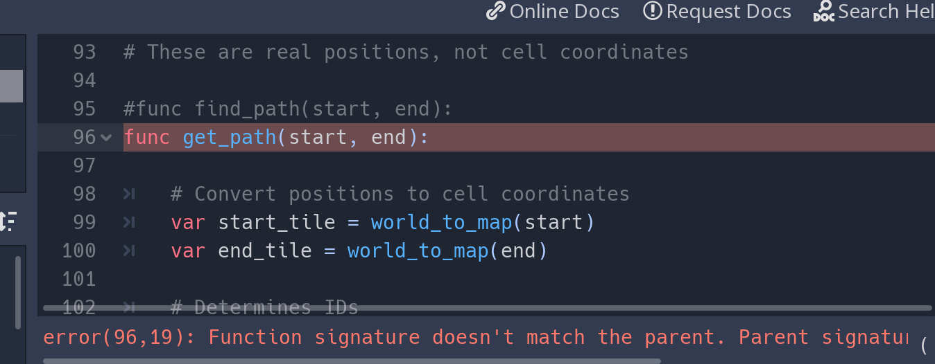 Make the script editor's syntax error message selectable or copiable ...