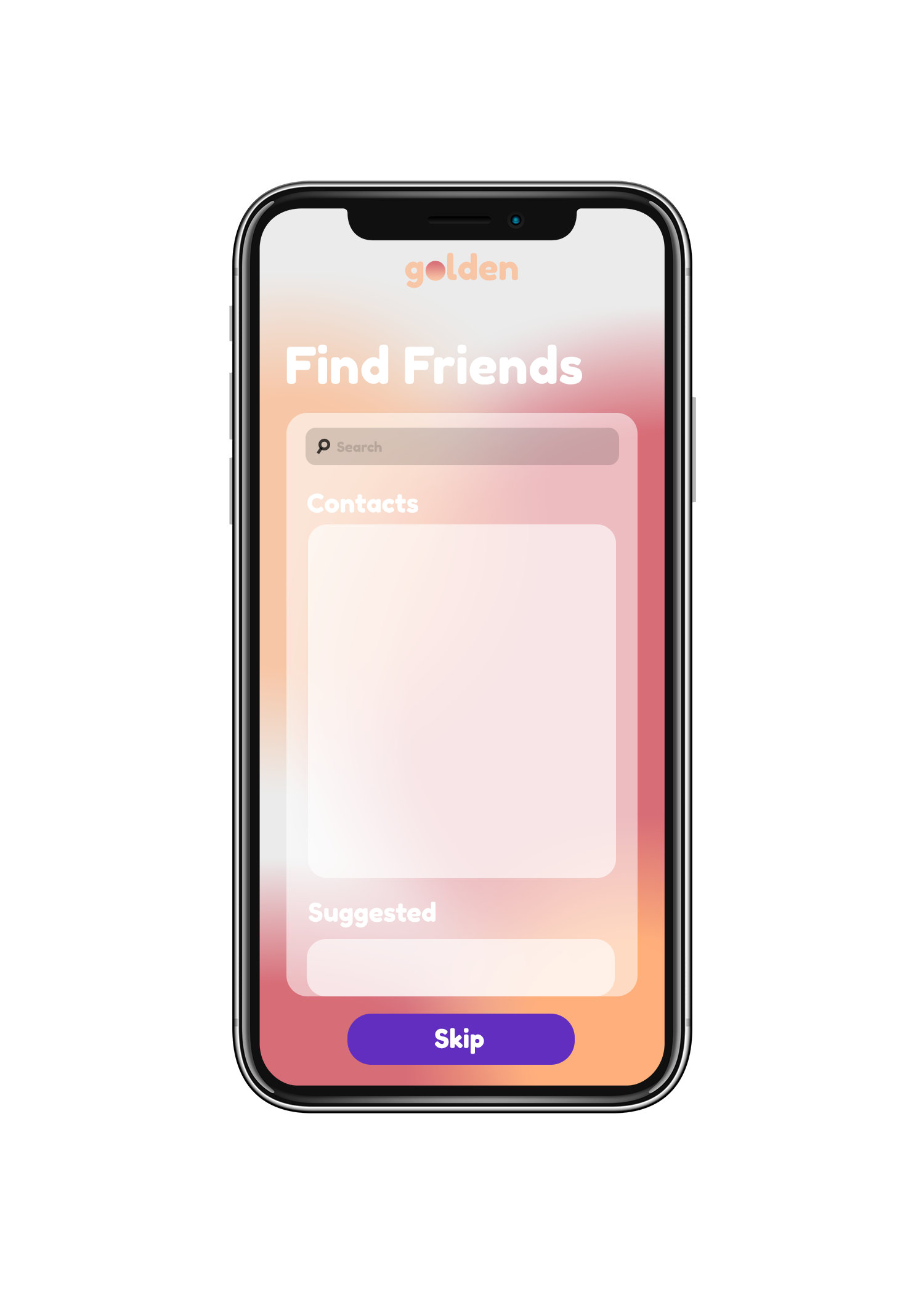 GitHub - zacpalmer1/golden: A mobile application built for IOS using ...