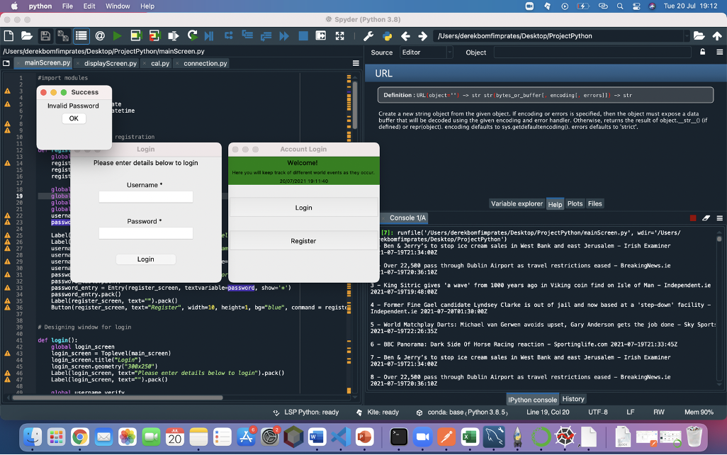 GitHub - derekbomfimprates/python: Project in python with External API.