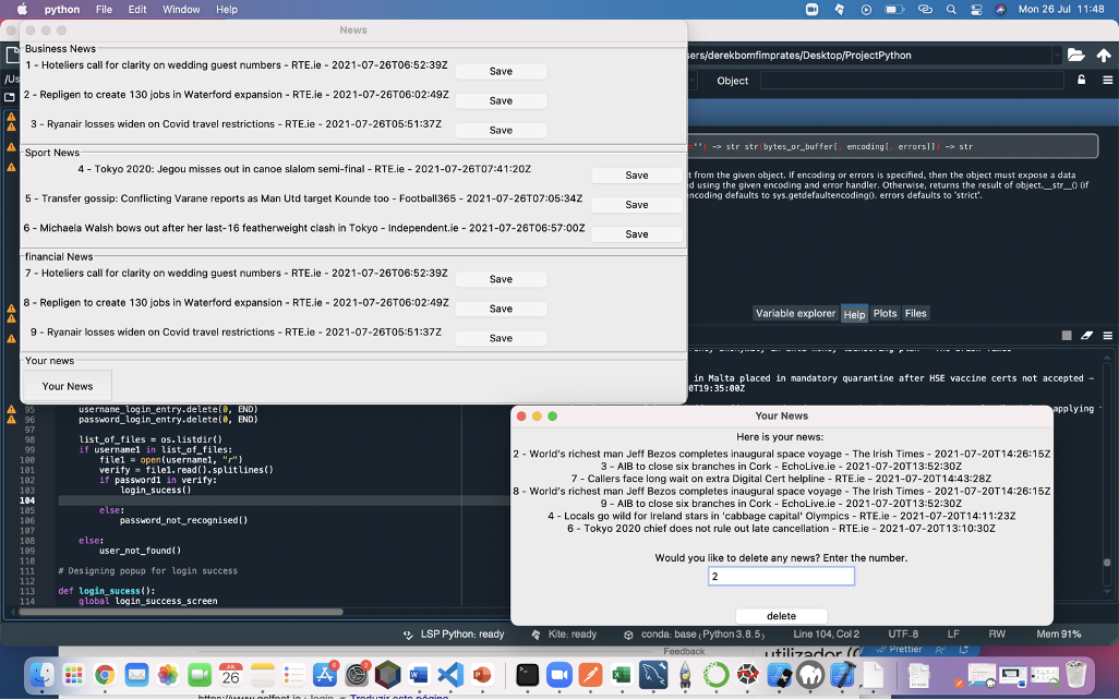 Python Deleting System 32 Roulette GitHub - derekbomfimprates/python: Project in python with External API.