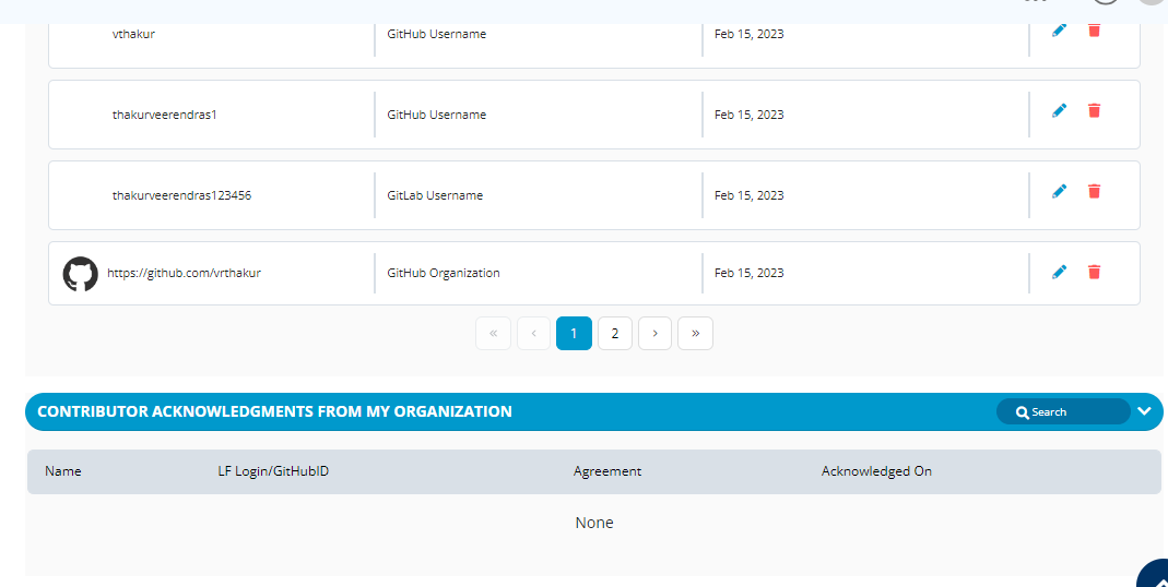 EasyCLA auto acknowledgment feature does not create user id · Issue ...