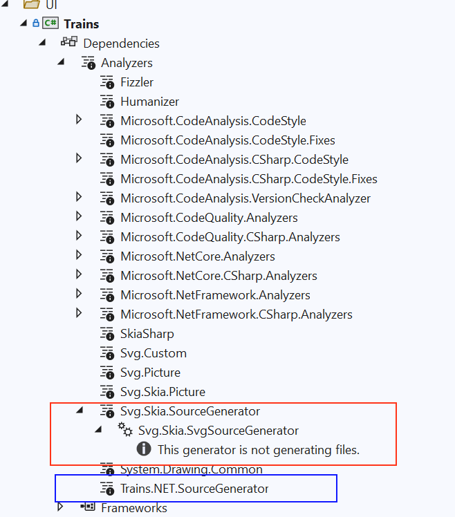 Source generator node not showing generated sources · Issue #50317 ...