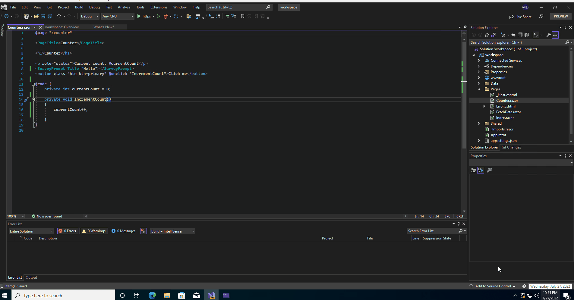 Razor completion doesn't show in the middle of a tag name · Issue #6720 ...