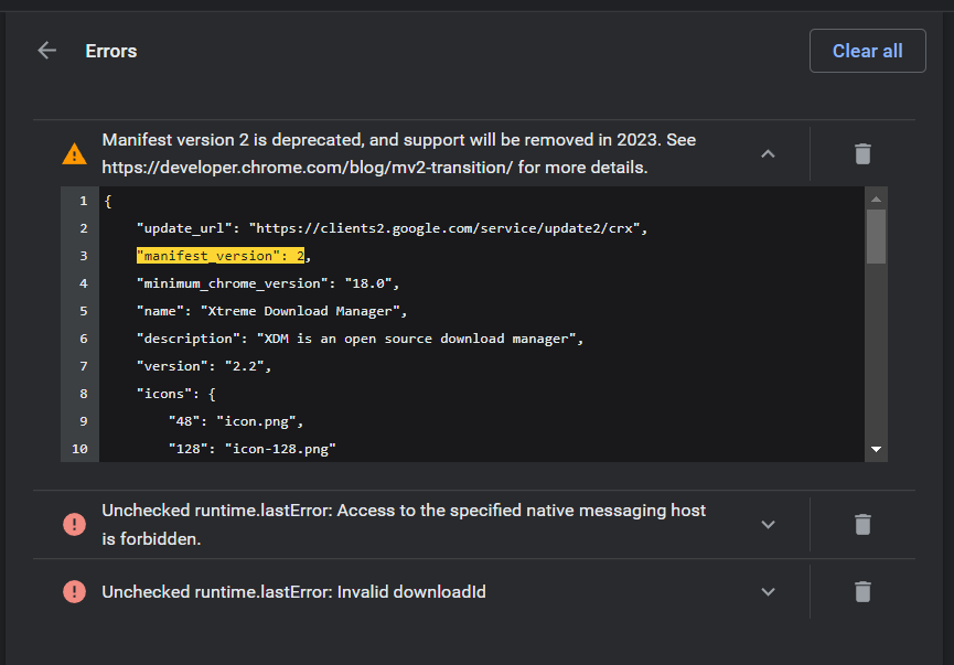 unable to add extension in GChrome · Issue 903 · subhra74/xdm · GitHub