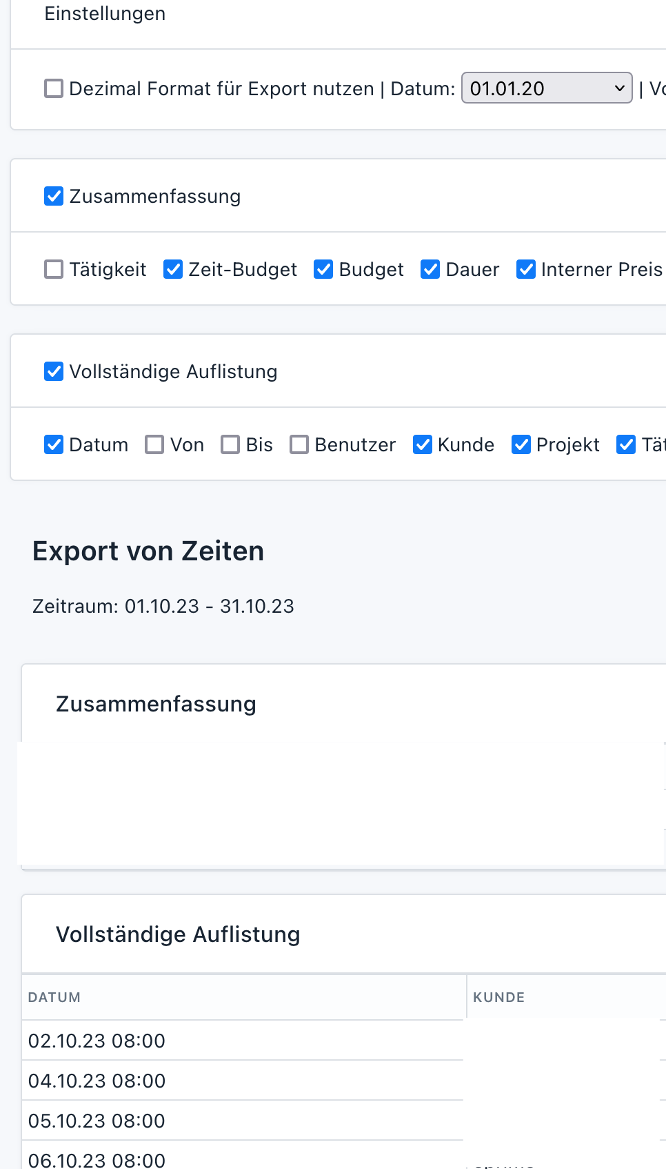 Date format in print export wrong default · Issue #4413 · kimai/kimai ...