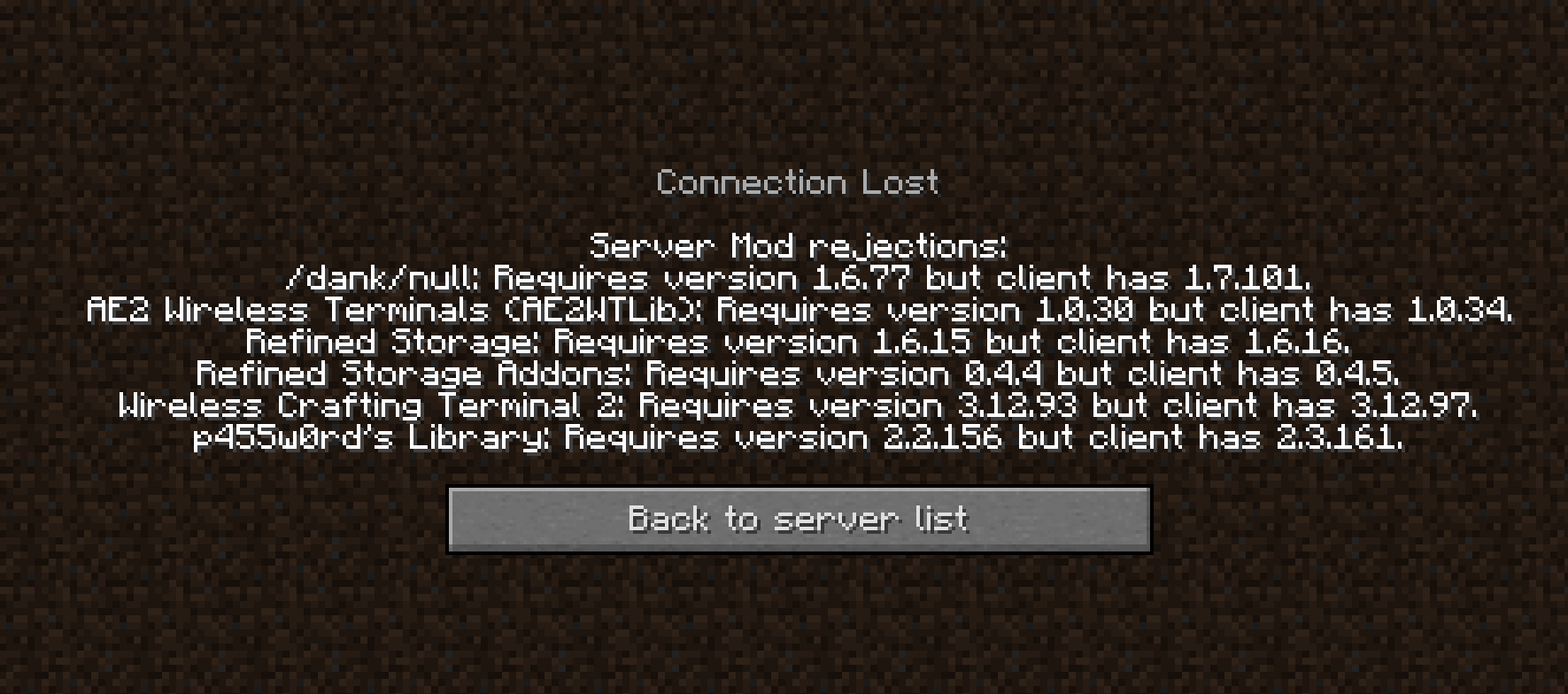 Can't join any servers · Issue #427 · FTBTeam/FTB-Revelation-2 · GitHub