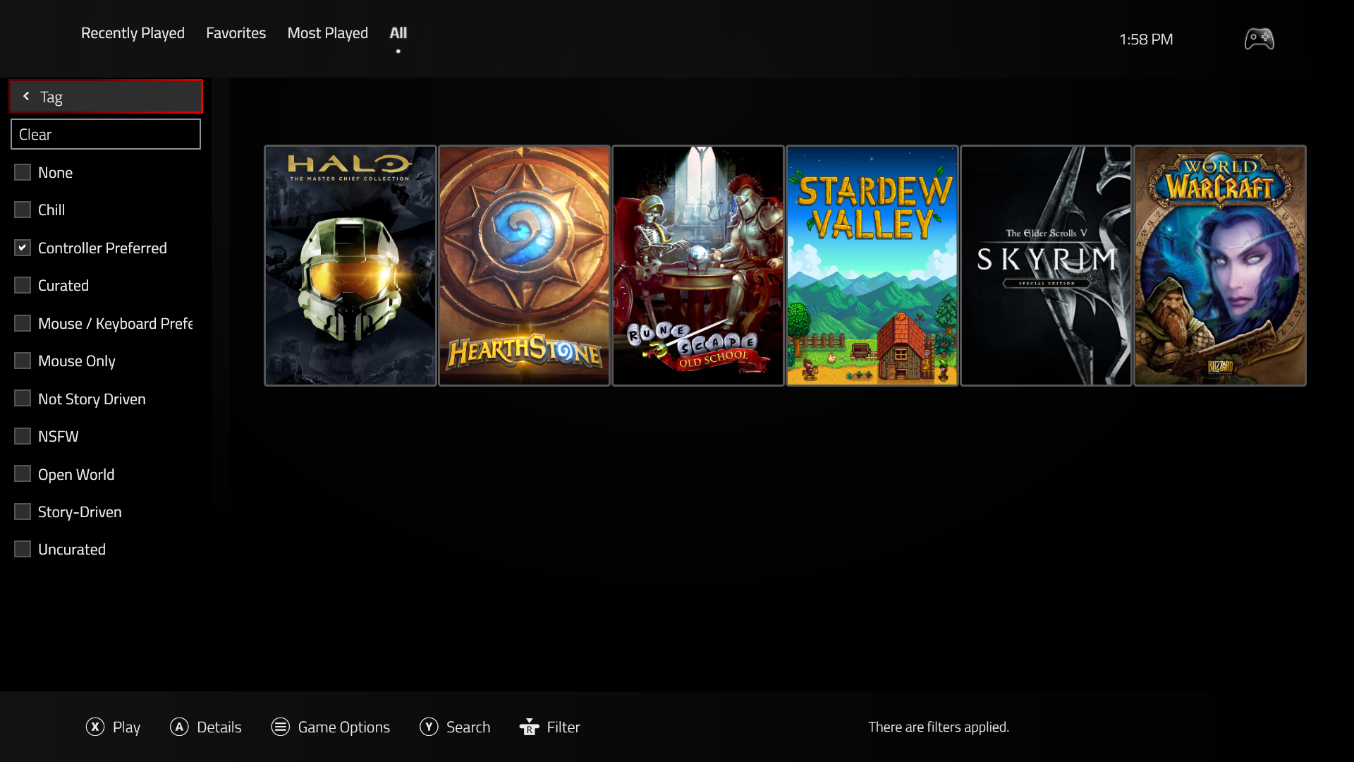 Additional filters&quot; not clearing in Fullscreen UI after global 