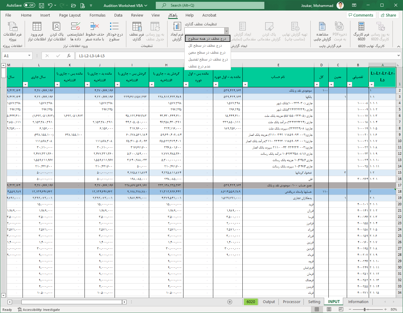 GitHub - joukarm/Auditing-Worksheet: A VBA project assisting auditing ...