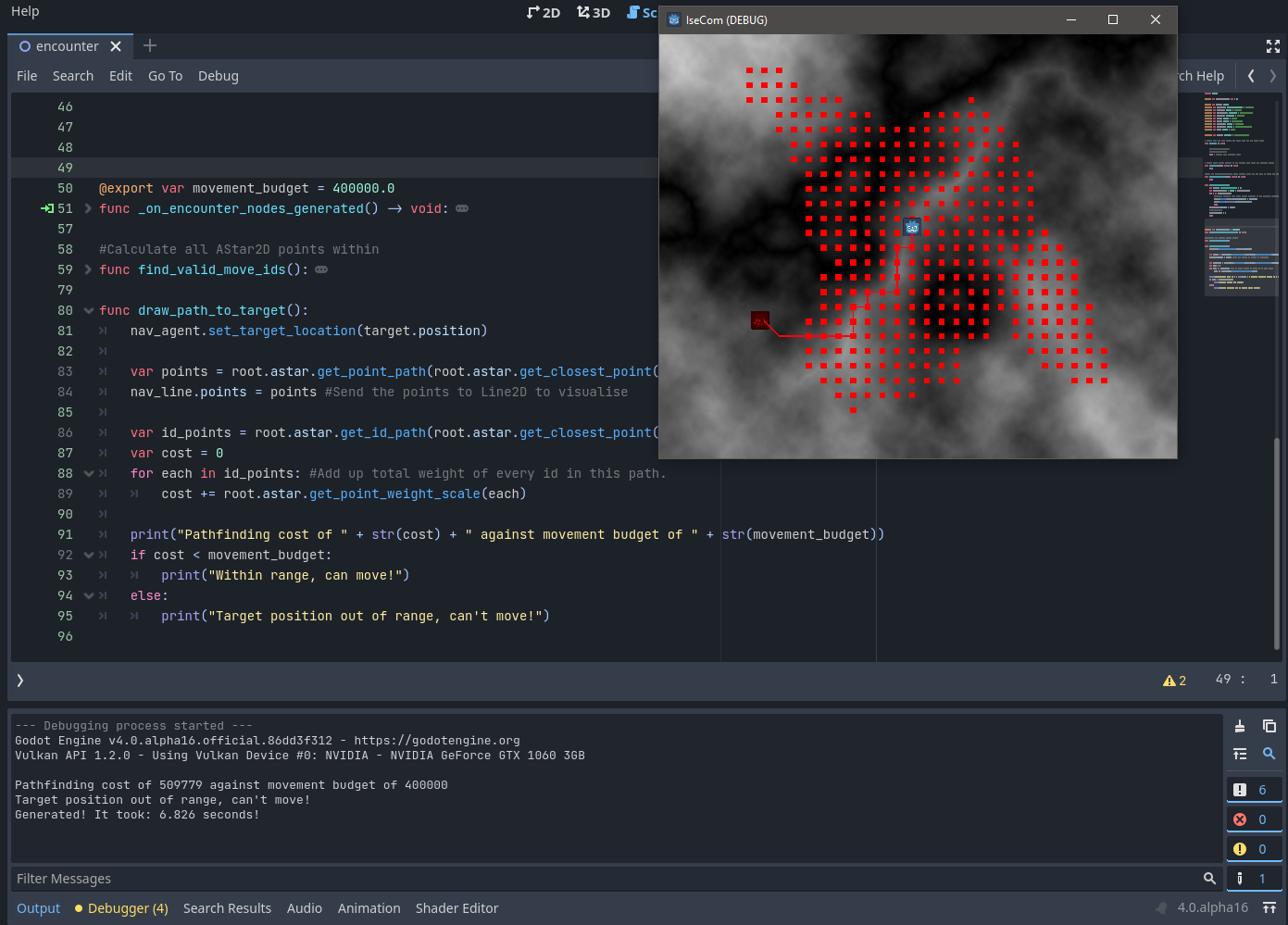 Pathfinding Sharpnav Server Get total pathfinding costs (travel and enter) between two positions ...