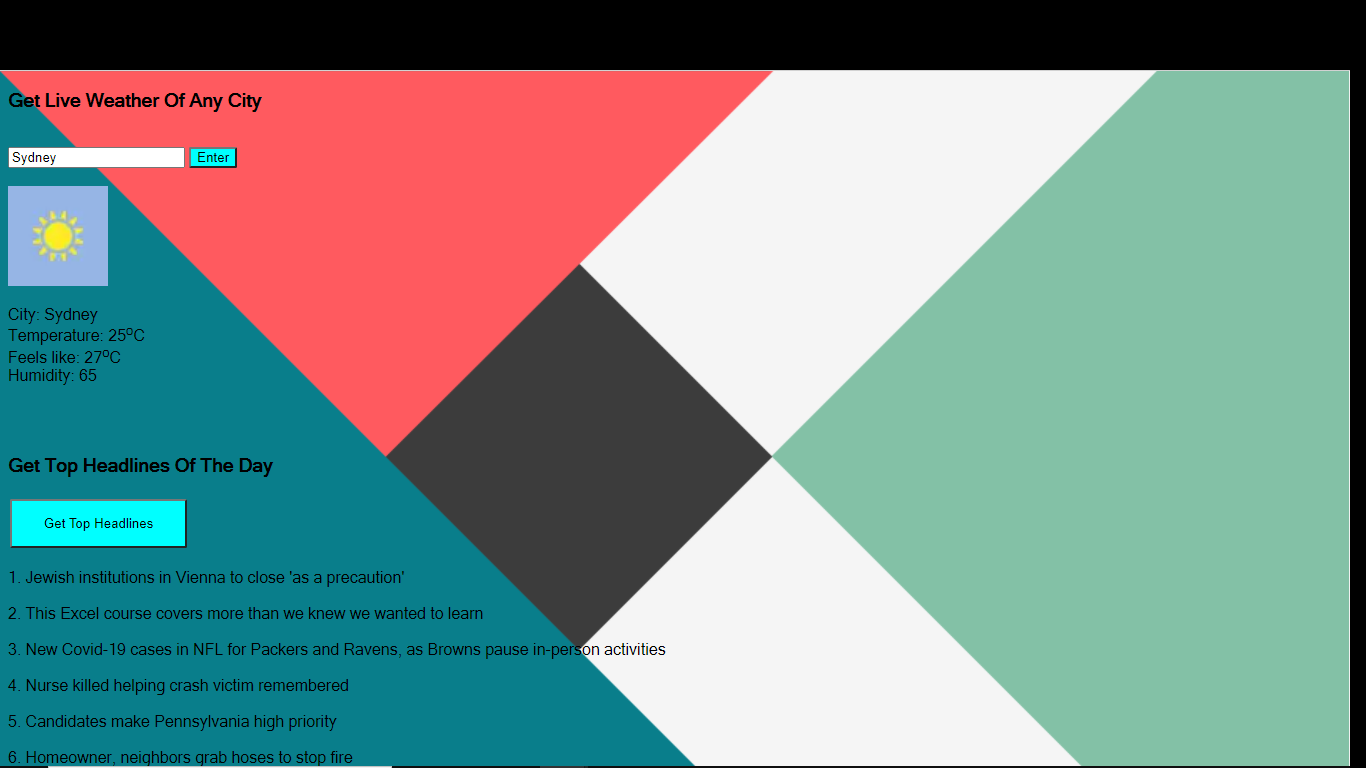 GitHub - guptaanurag2106/API-PROJECT: ONLINE WEB APP USING DIFFERENT API's