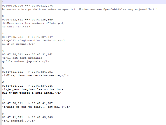 ffsub (auto sync) > subtitles offset · Issue 1255 · morpheus65535