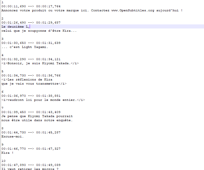 ffsub (auto sync) > subtitles offset · Issue 1255 · morpheus65535