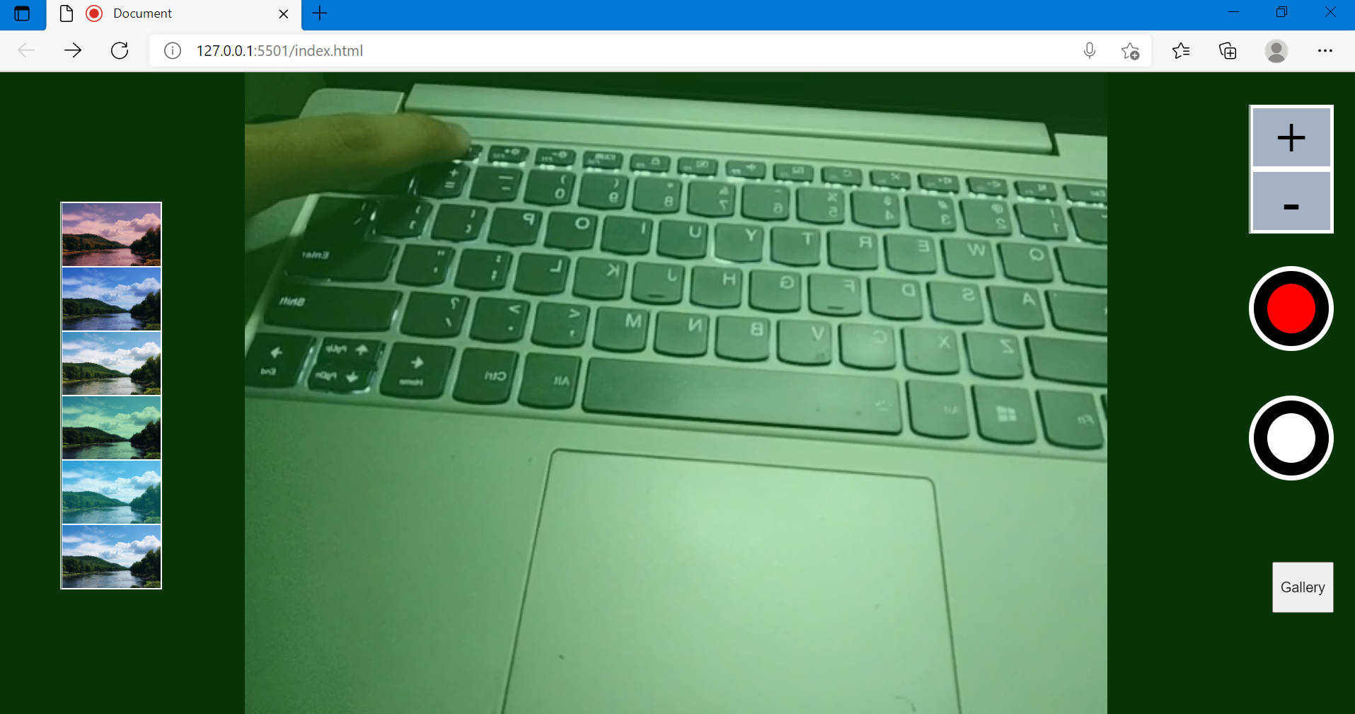 GitHub - mohak3singh/CAMERA_APP_DOM: Web Camera Application