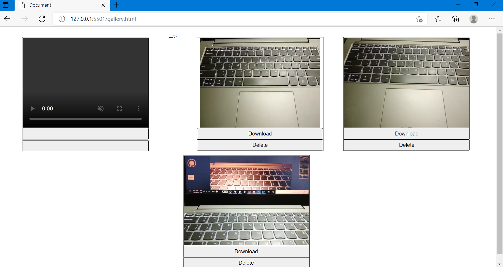 GitHub - mohak3singh/CAMERA_APP_DOM: Web Camera Application