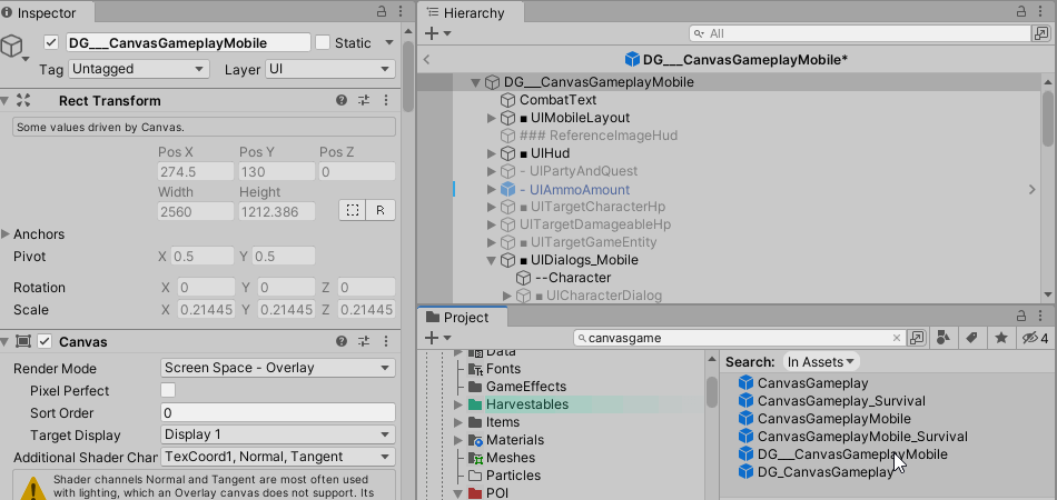 Item VFX UI Setup