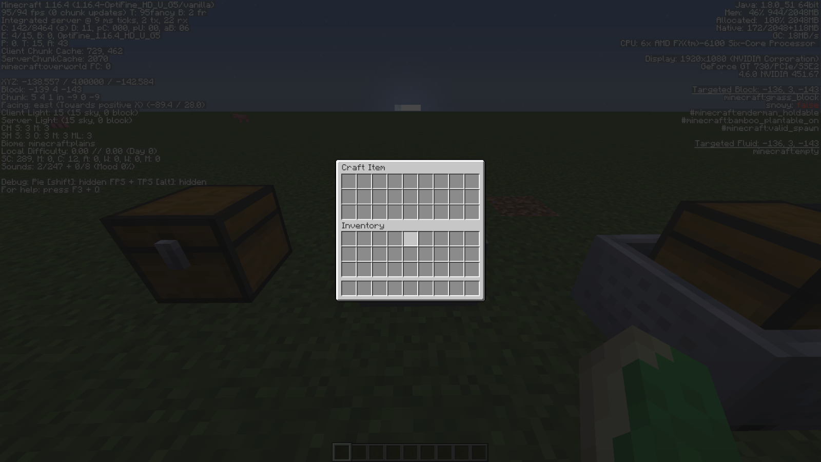 [Bug][Custom guis] Minecart with chest doesn't show custom texture