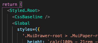 mui css 오류 영상