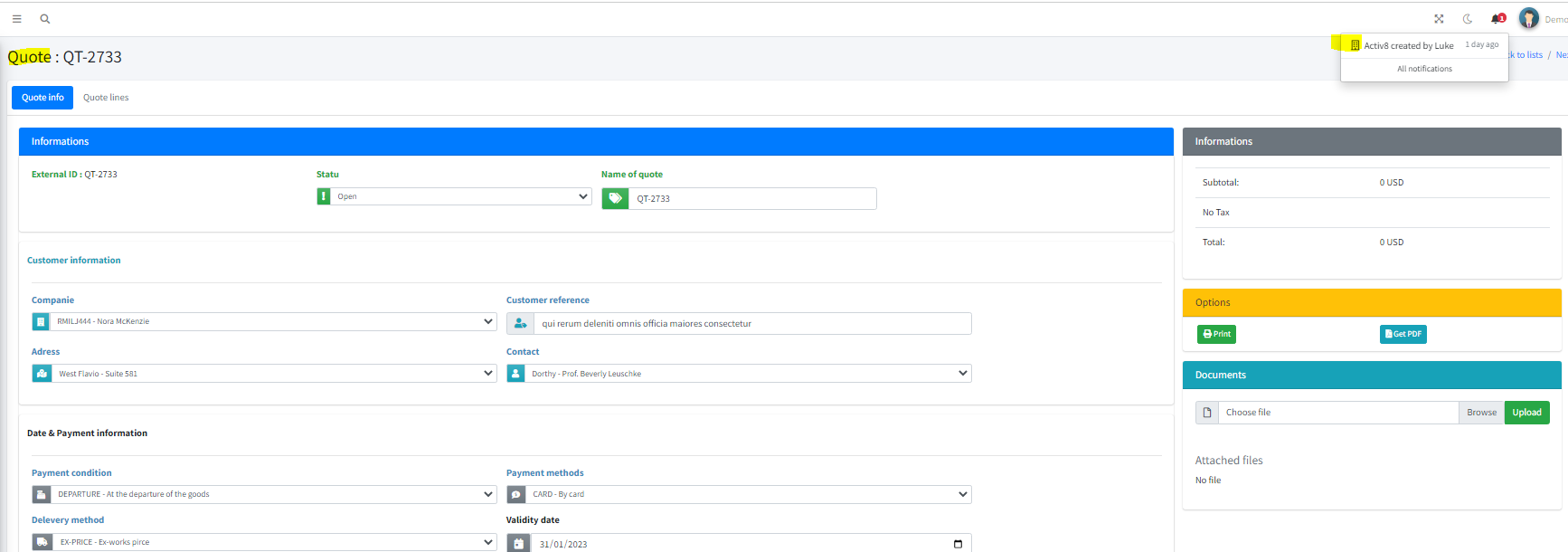 notification like looks wrong redirection · Issue #109 · SMEWebify ...