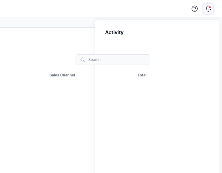 Admin UI activity drawer zindex issue · Issue 5363 · medusajs/medusa