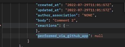 performed_via_github_app is returned null for all the APIs · community ...