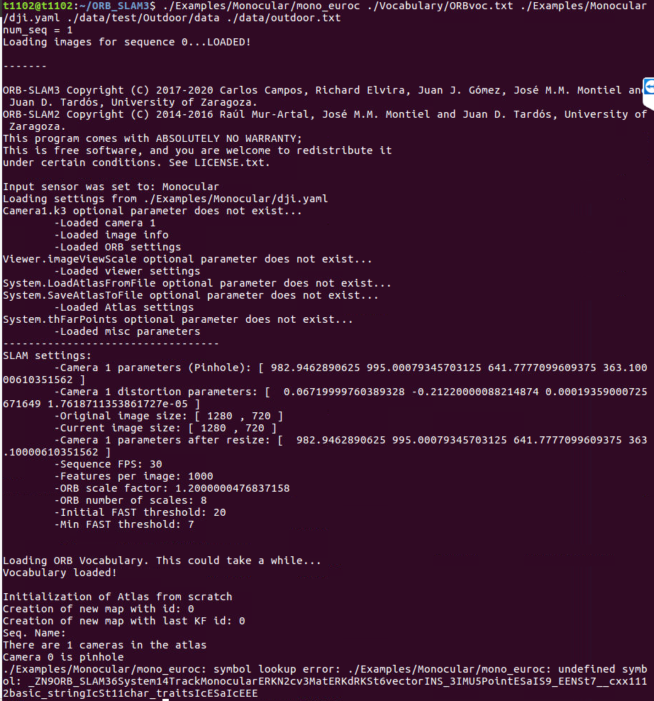 Symbol error · Issue #589 · UZ-SLAMLab/ORB_SLAM3 · GitHub