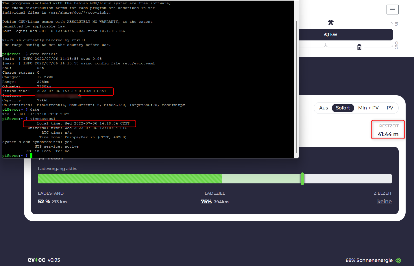 Remaining charge time incorrect · Issue #3784 · evcc-io/evcc · GitHub