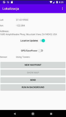 GitHub - lukaszwojtala1997/Check-location: Android application that ...