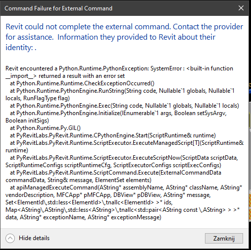CPython error · Issue #1153 · pyrevitlabs/pyRevit · GitHub