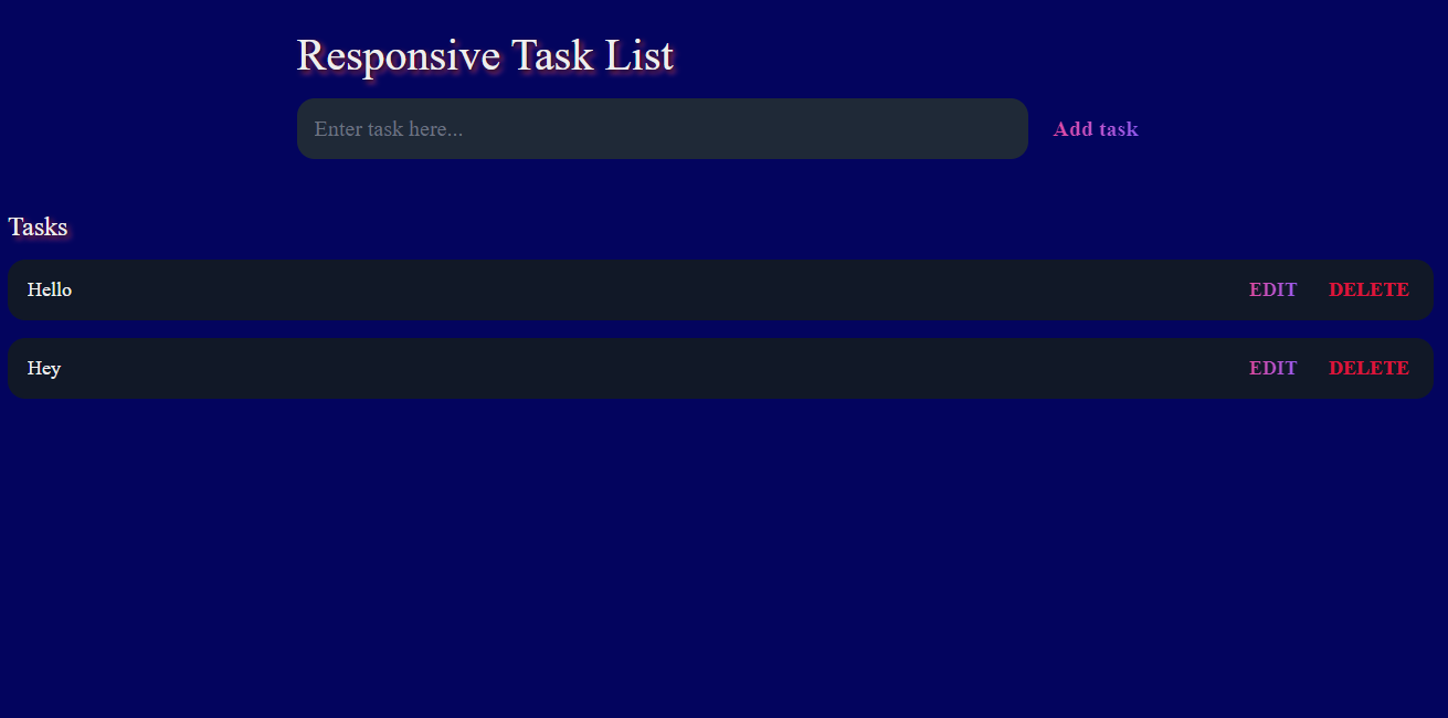GitHub - alaouirania/Responsive-Task-List-HTML-CSS-JS
