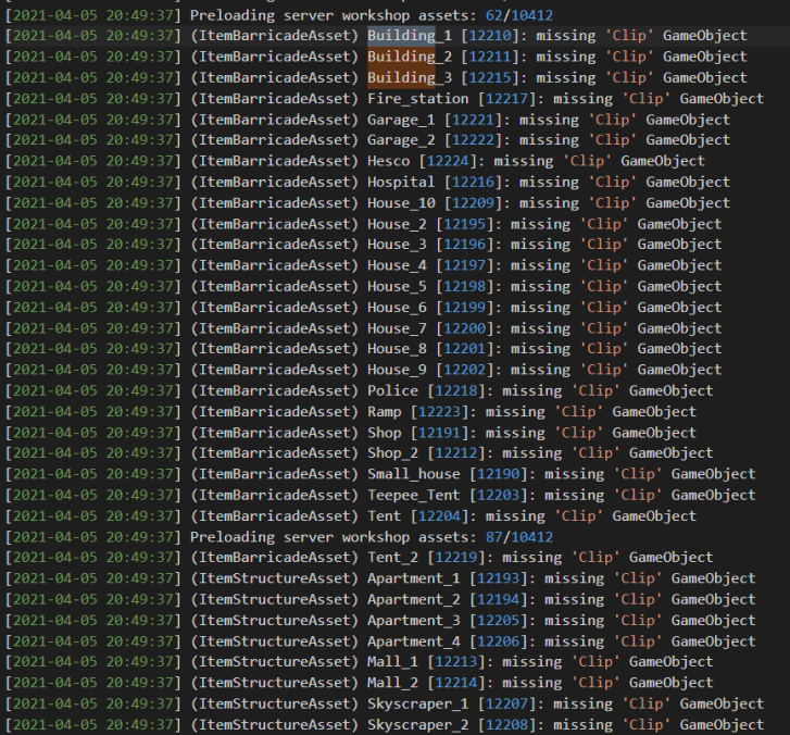 Mods don't work well in server · Issue #2536 · SmartlyDressedGames ...