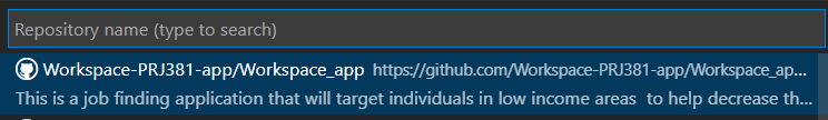 Github Workspace Prj381 App Workspace App This Is A Job Finding