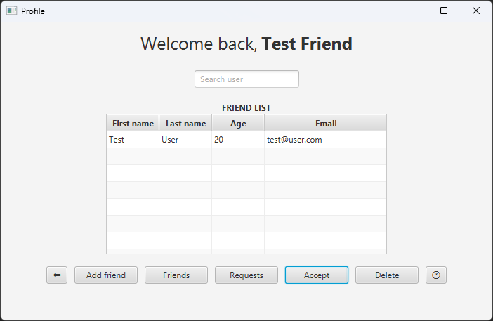 Java Friend Page GitHub - tudorsuiu/social-network-javafx