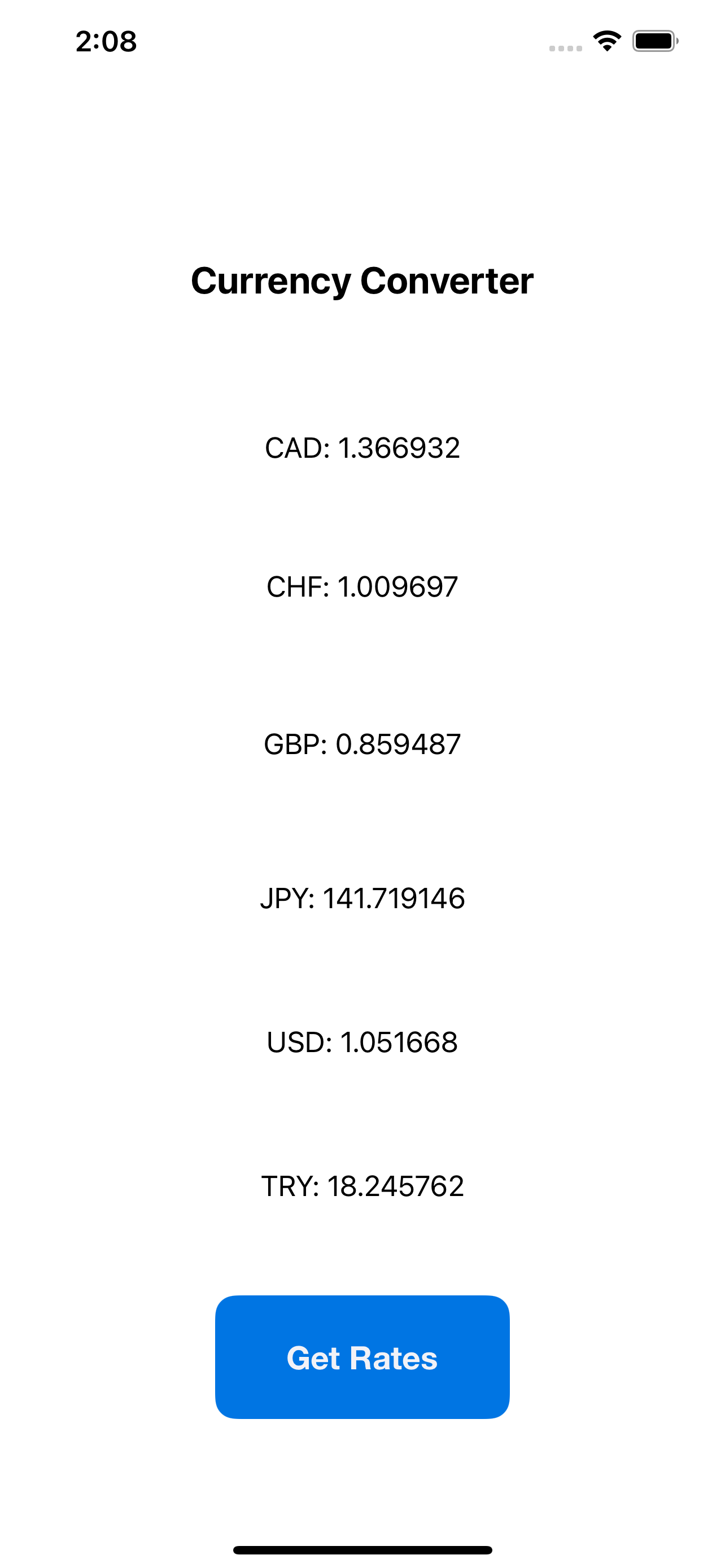 GitHub YigitKarabulut CurrencyConverter CurrencyConverter With JSON API 