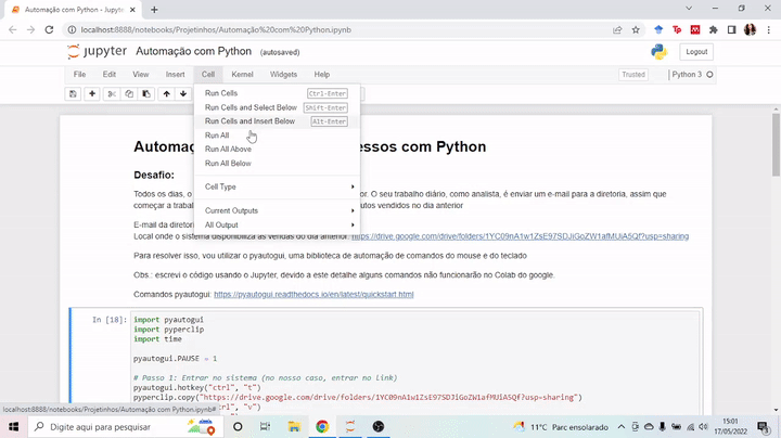 GitHub - ANACAPELETTI/Automacao_com_Python: Processo de automação ...