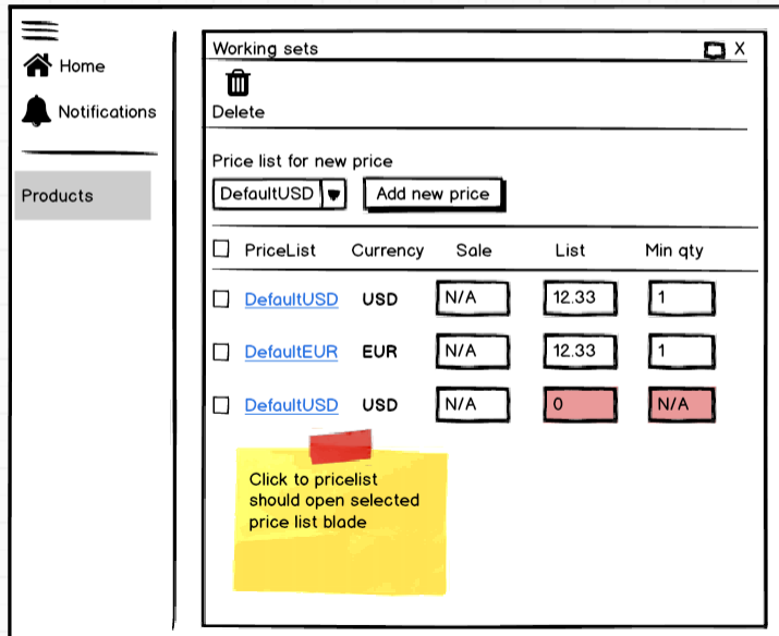 Pricing module - display product price lists depending on the ...
