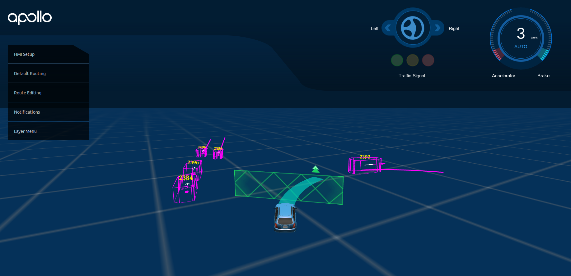 There is no traffic lanes in Appollo 1.5 demo. · Issue #404 ...