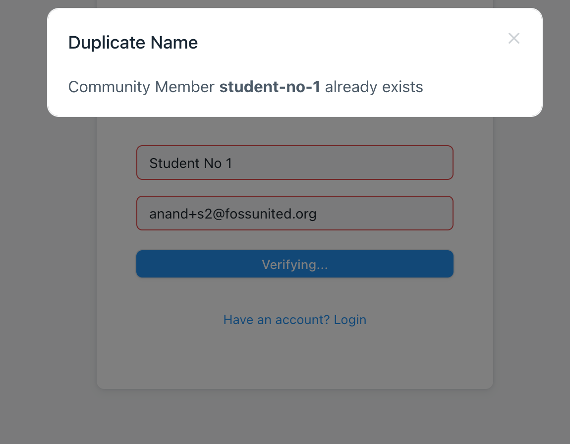 Can't signup if there is already a user with given name · Issue #32 ...