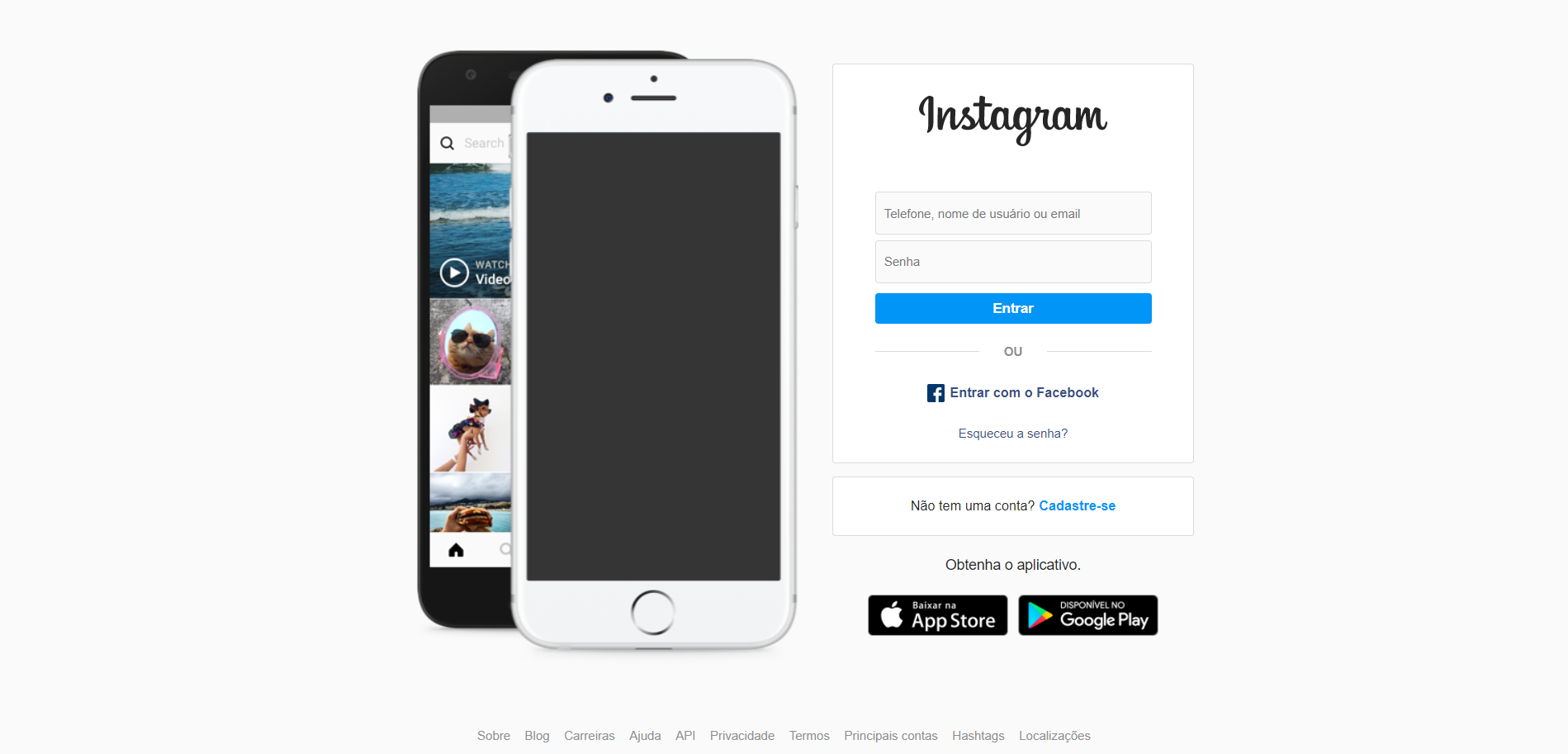 GitHub - pedrosandes/clone-instagram: Clone do instagram