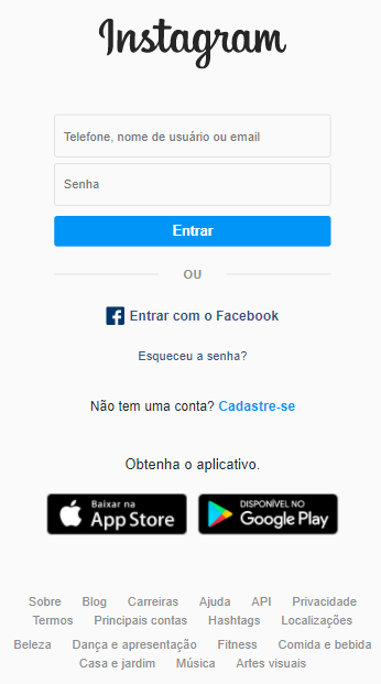 GitHub - pedrosandes/clone-instagram: Clone do instagram
