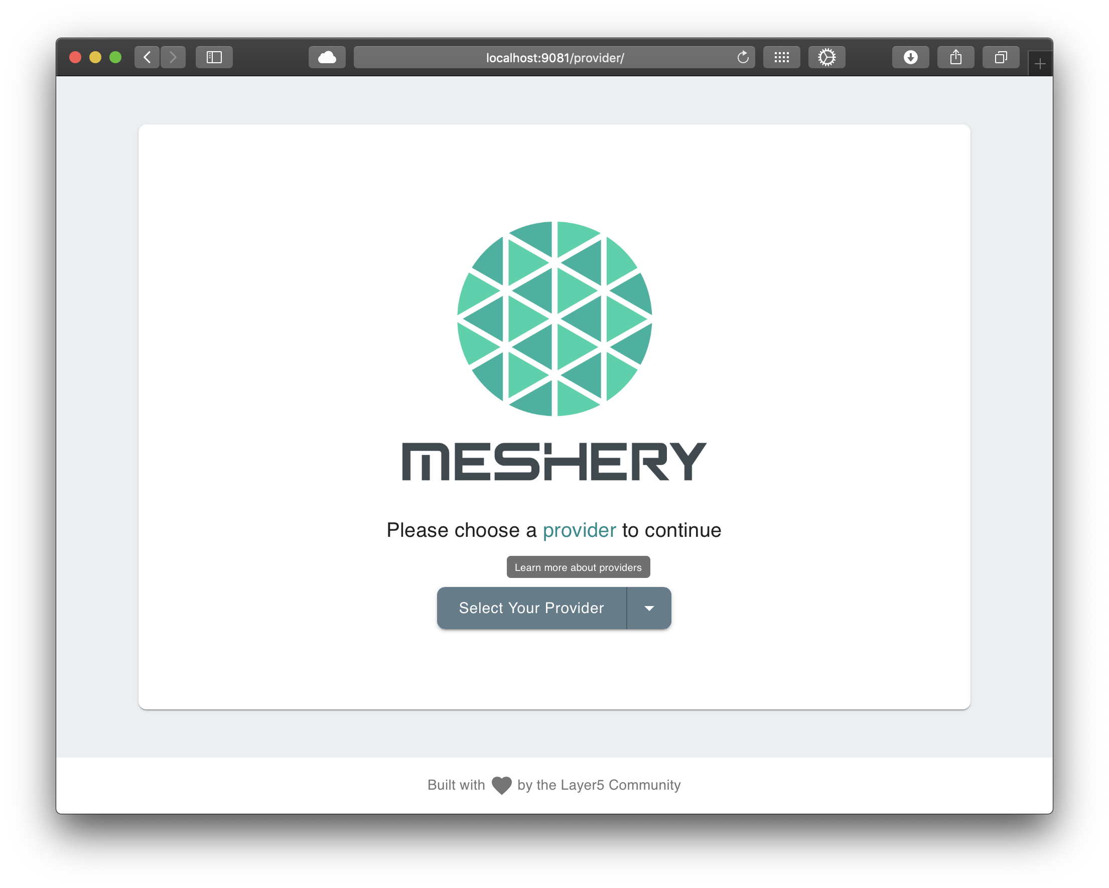 Meshery Provider UI is messed up · Issue #771 · meshery/meshery · GitHub