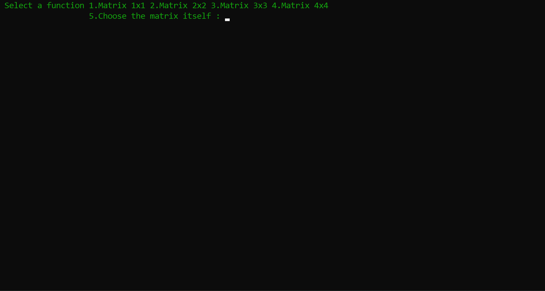 GitHub - narnn/matrix: This is a basic matrix calculator in C++