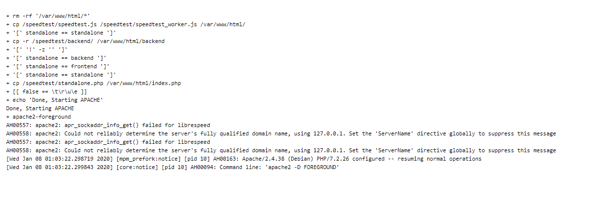 Docker image for armv64v8 · Issue #267 · librespeed/speedtest · GitHub