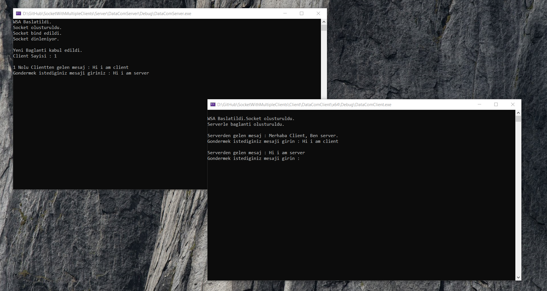 GitHub - oguzhankrcb/SocketWithMultipleClients: A simple socket ...