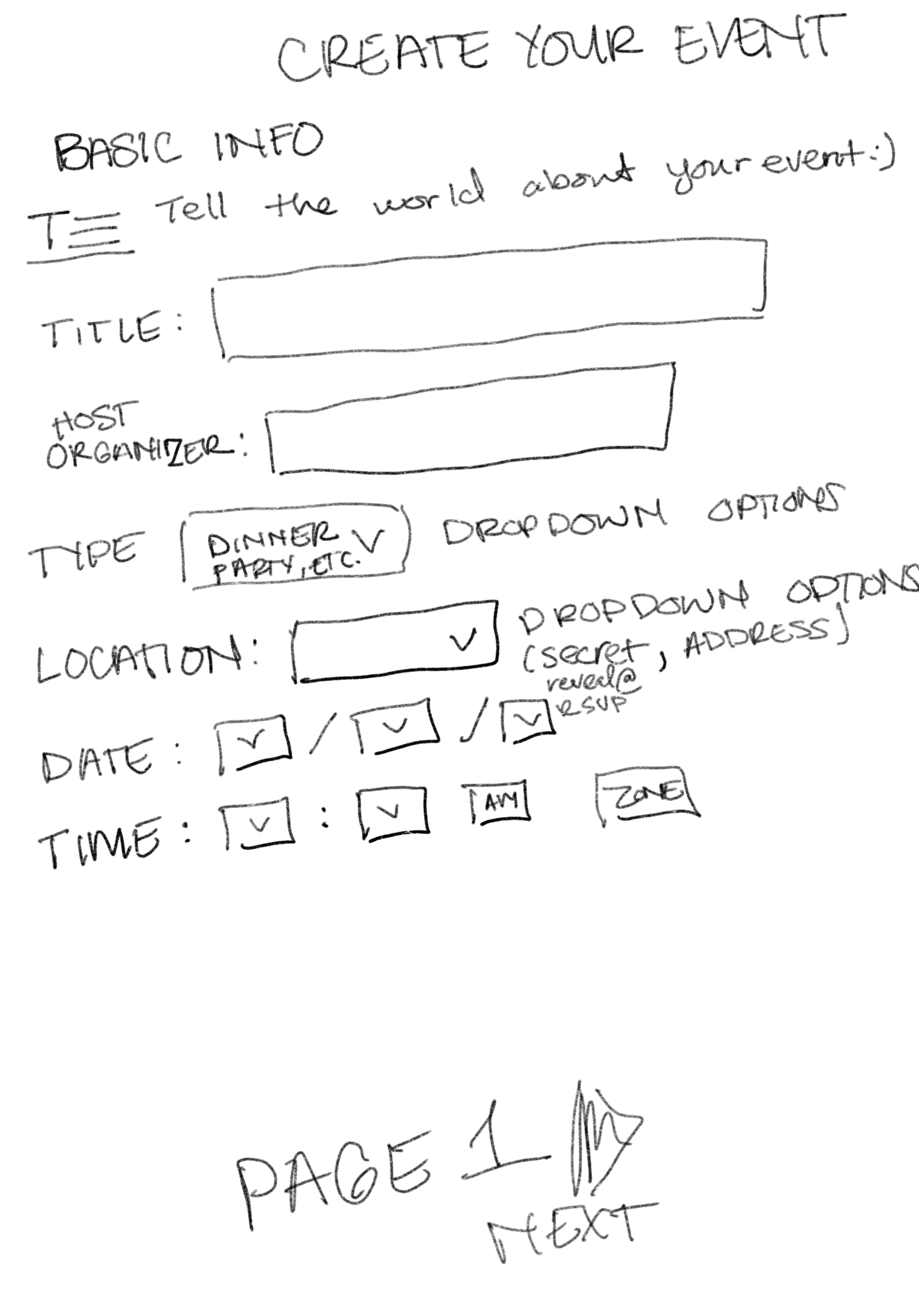 Improve create event interface · Issue #3 · huglif3/Responde · GitHub