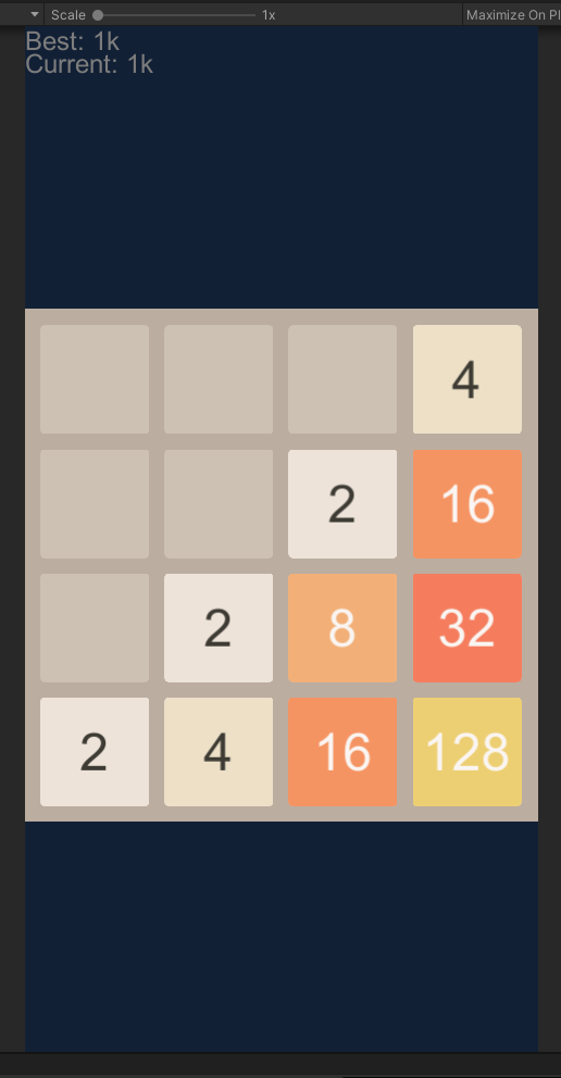 GitHub - balu92/2048: Clone of Gabriele Cirulli's 2048 in Unity for ...