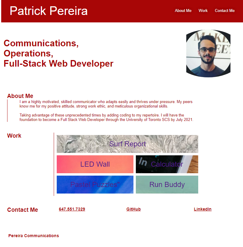 GitHub - patrickpereira6/Portfolio