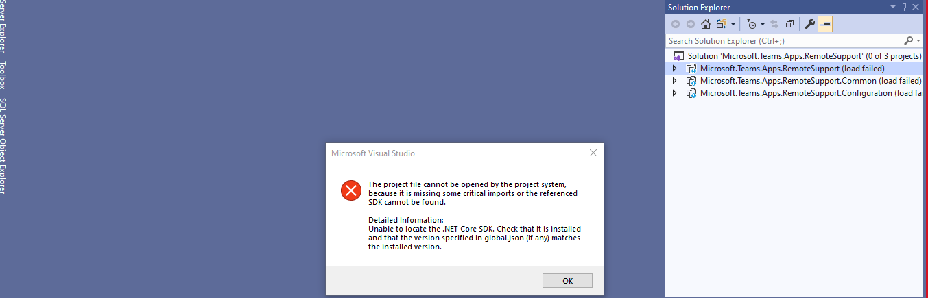 Unable to load VS Solution | Failing to launch · Issue #19 · OfficeDev ...