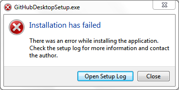 Error in installation · Issue #11351 · desktop/desktop · GitHub